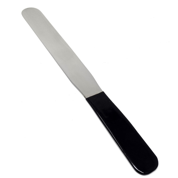A2Z Scilab PVC Handle Lab Spatula, 8" Blade, 1.25" Blade Width, 12.4" Length A2Z-ZR142 - main